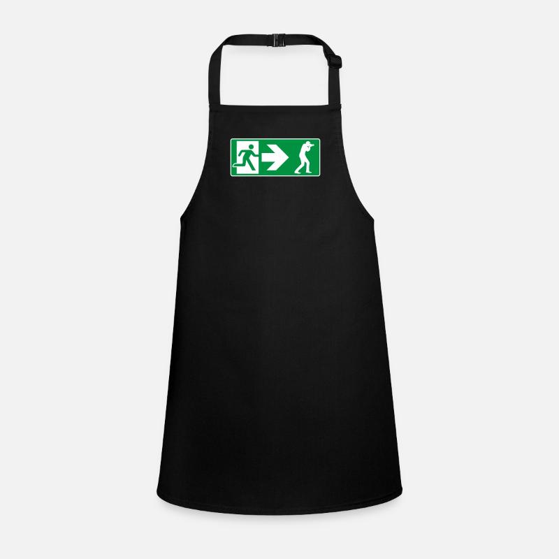 Emergency Exit Photograph Photographer Children's Apron