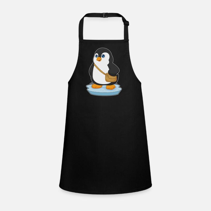 Penguin Shoulder Bag Children's Apron