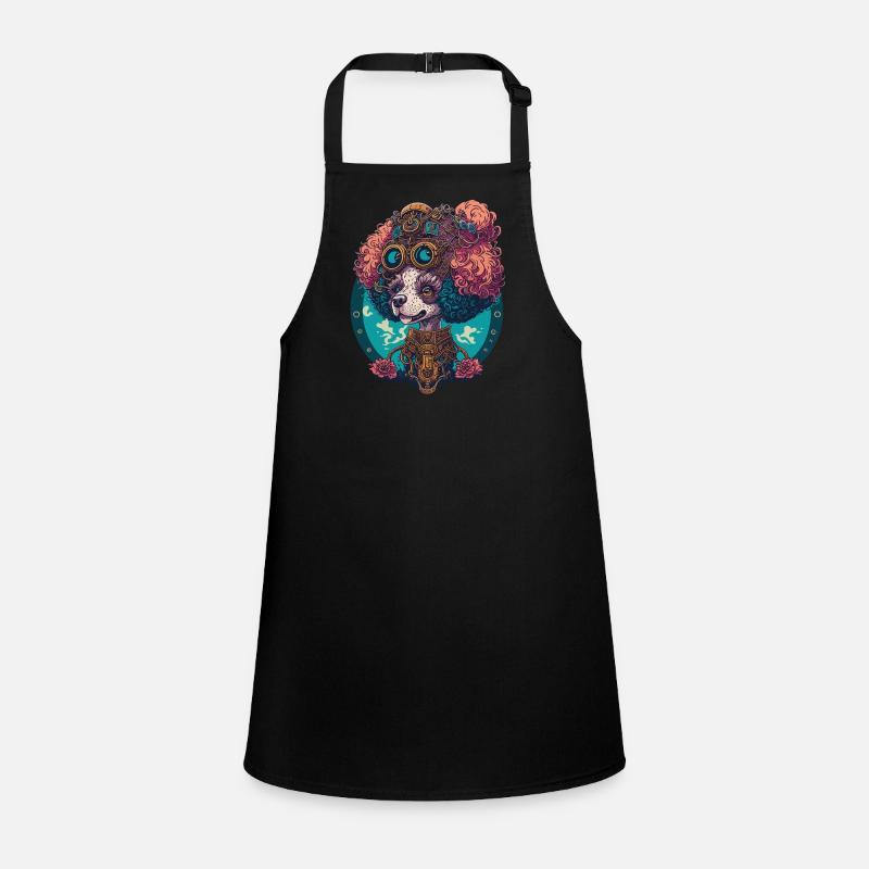 Steampunk caniche esthétique chien Design Tablier Enfant