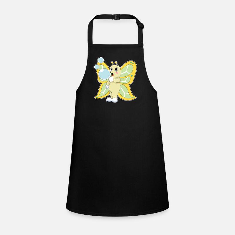 Butterfly Soap Bubbles Children's Apron