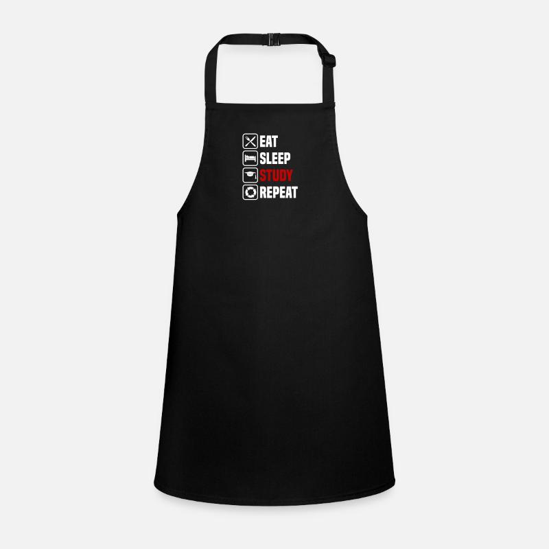 Learn to eat, sleep, repeat Children's Apron