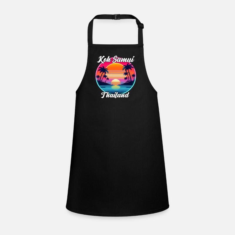 Sunset over Koh Samui Children's Apron