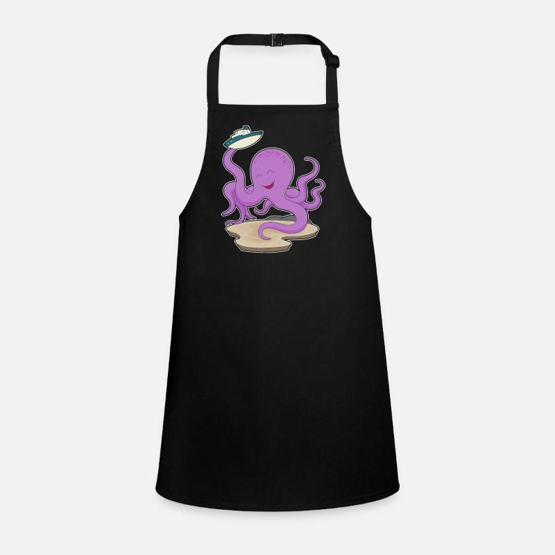 Octopus Toy Boat Children's Apron