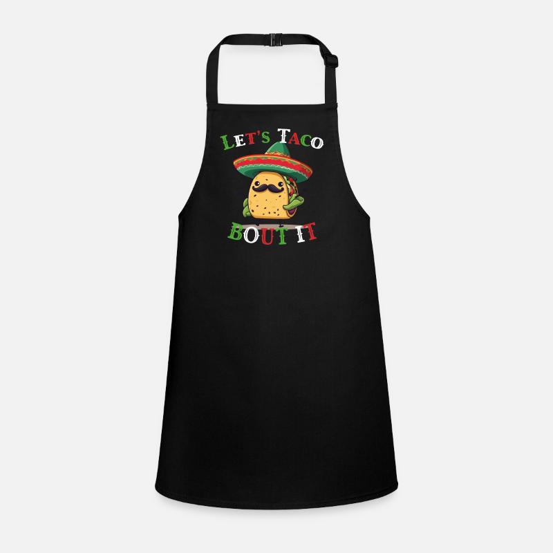 Drôle de tacos Dicton Cinco De Mayo Mexicain Tablier Enfant