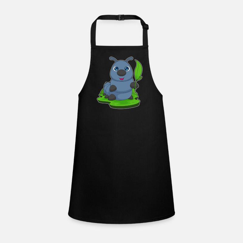 Caterpillar Leaf Children's Apron