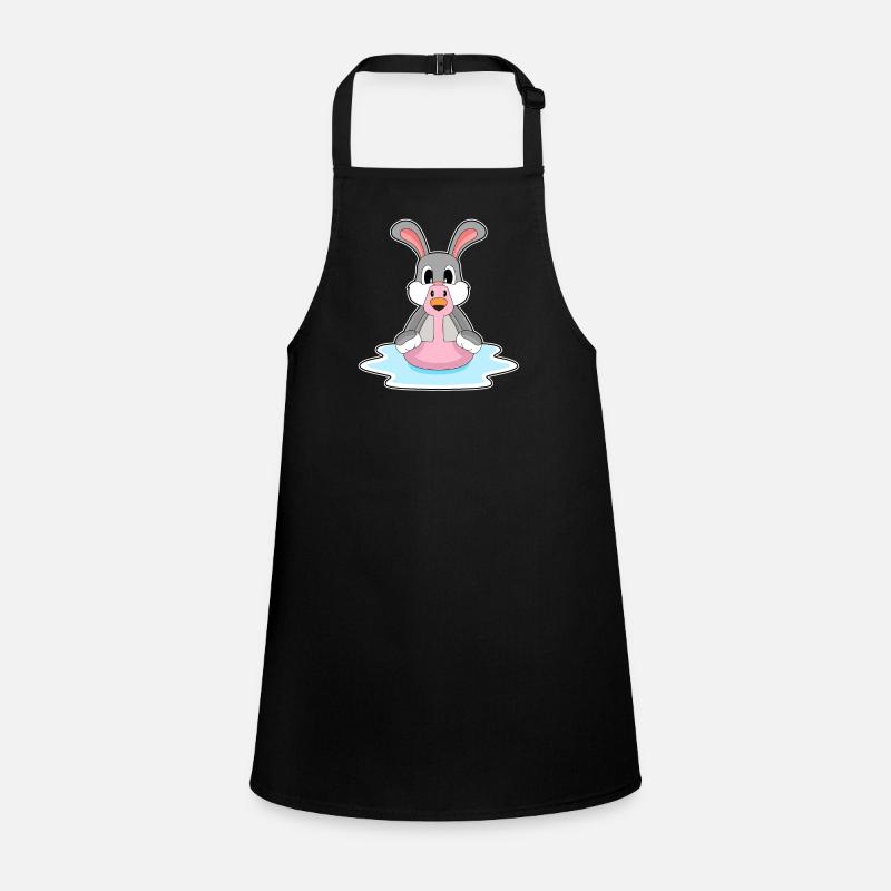 Hase Flamingo Schürze für Kinder