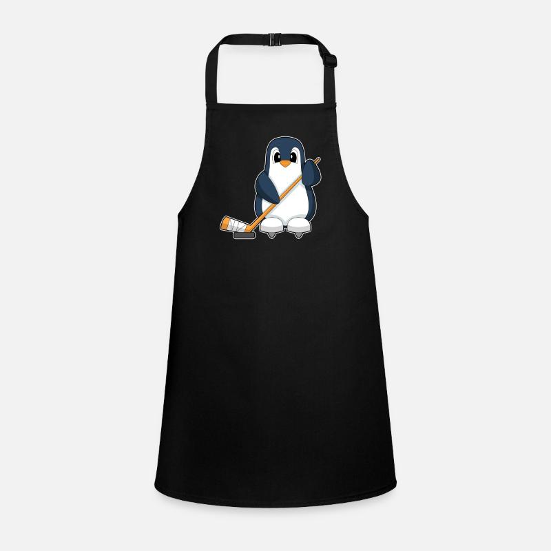 Pinguin Eishockey Eishockeyschläger Schürze für Kinder