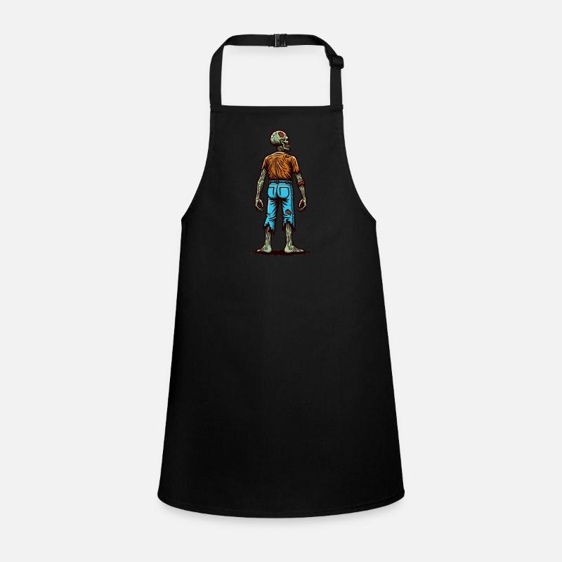 Creepy Party Design Halloween Lover Children's Apron