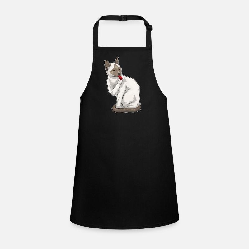 Siamese Cat Referee Whistle Children's Apron