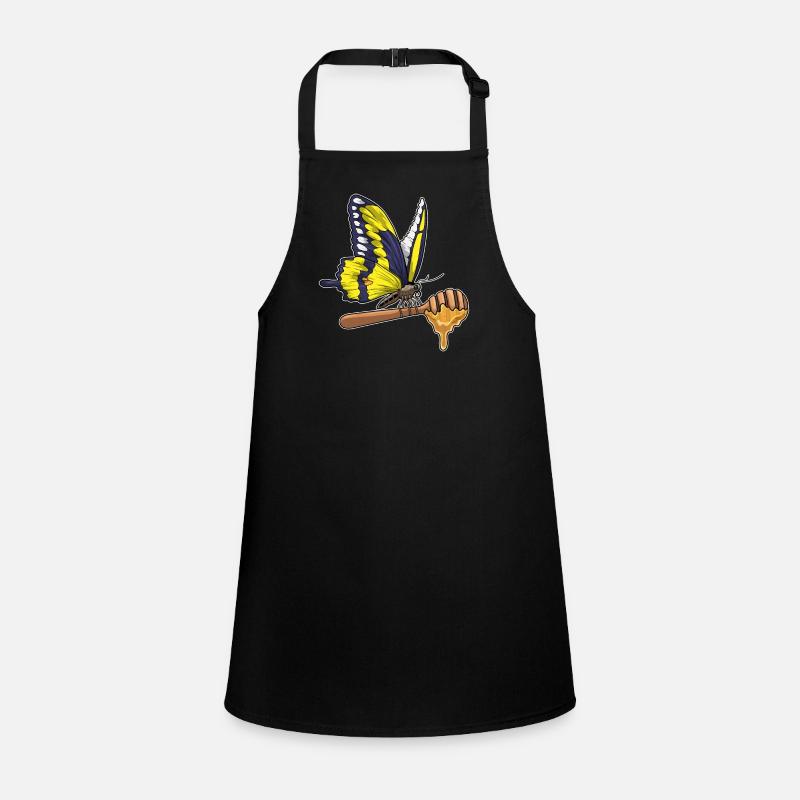 Butterfly Honey Spoon Children's Apron