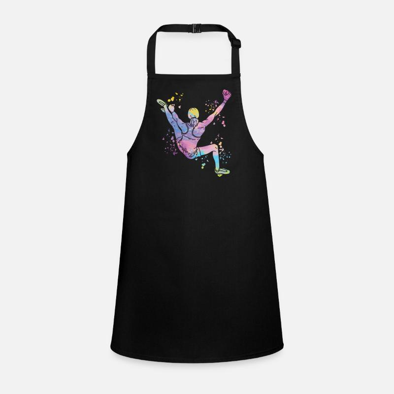 Boulderer Colorsplash Boulder Bouldern Schürze für Kinder