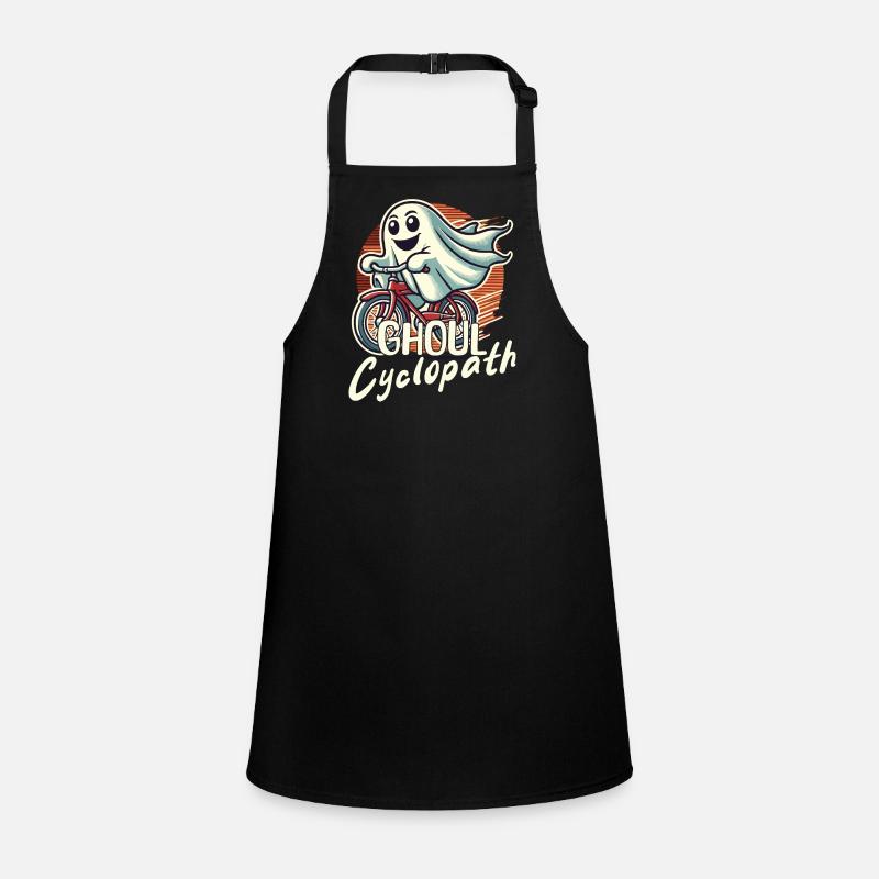 Cycling Ghost Ghoul Cyclopath Children's Apron