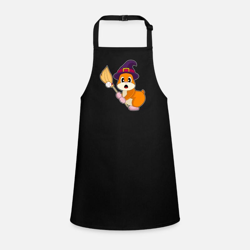 Hamster Halloween Baseball Tablier Enfant