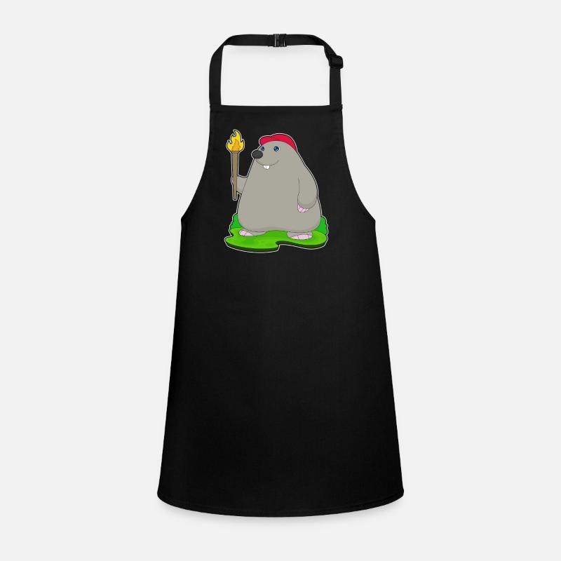 Mole Torch Children's Apron