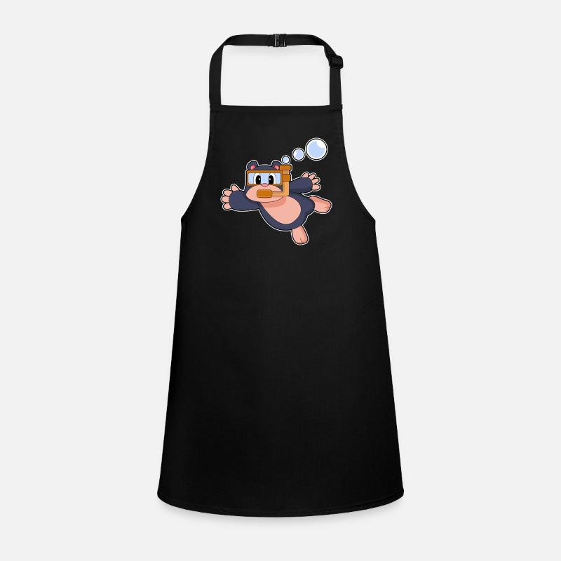 Mole Diver Snorkel Diving Children's Apron