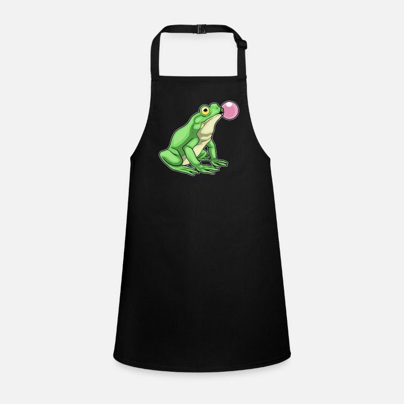 Frog Chewing Gum Children's Apron