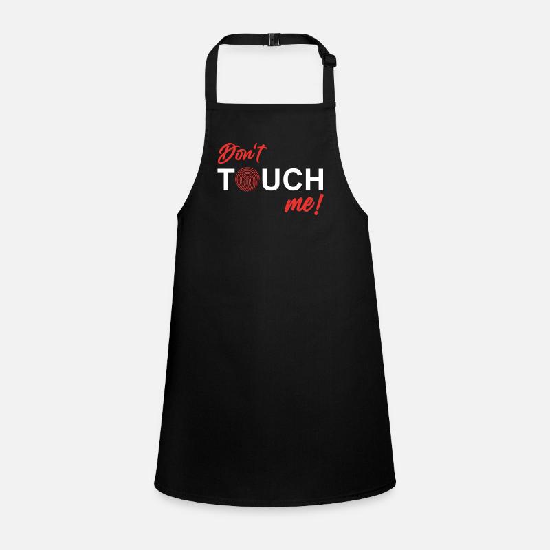 Don't Touch me - Fingerprint Children's Apron