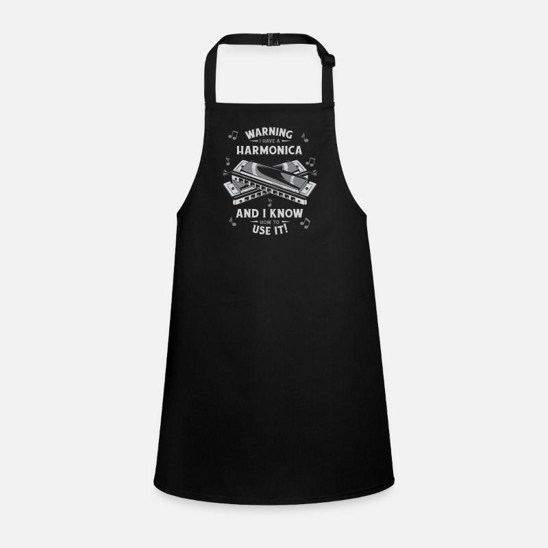 Harmonica Harmonica Instrument Music Children's Apron