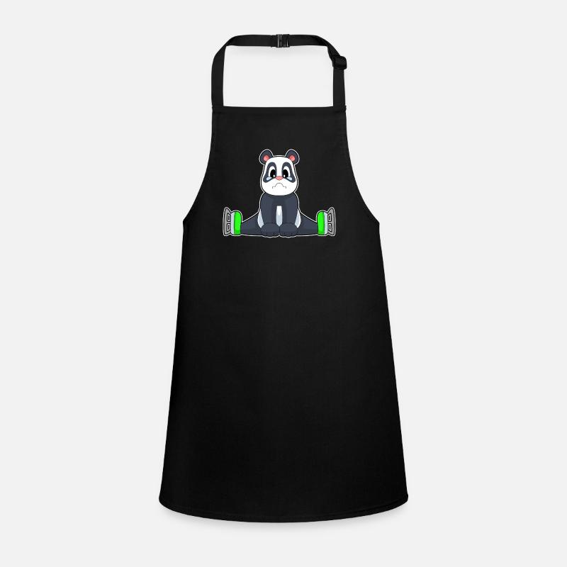 Panda Eislaufen Schlittschuhe Schürze für Kinder
