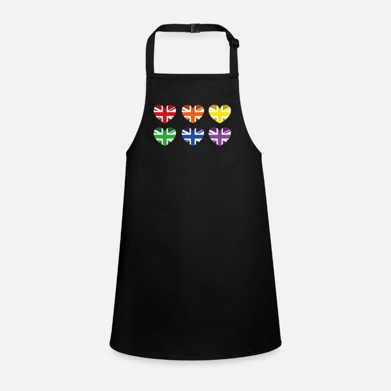 UK RAINBOW FLAG Children's Apron