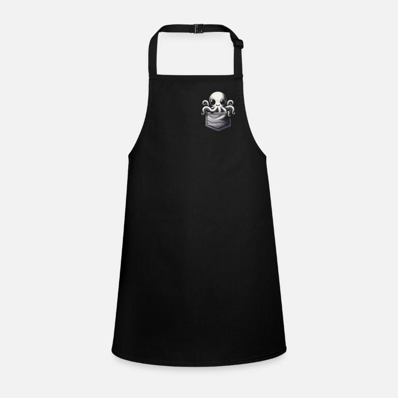 Poulpe Pieuvre Pieuvre Seiche Animal Tablier Enfant