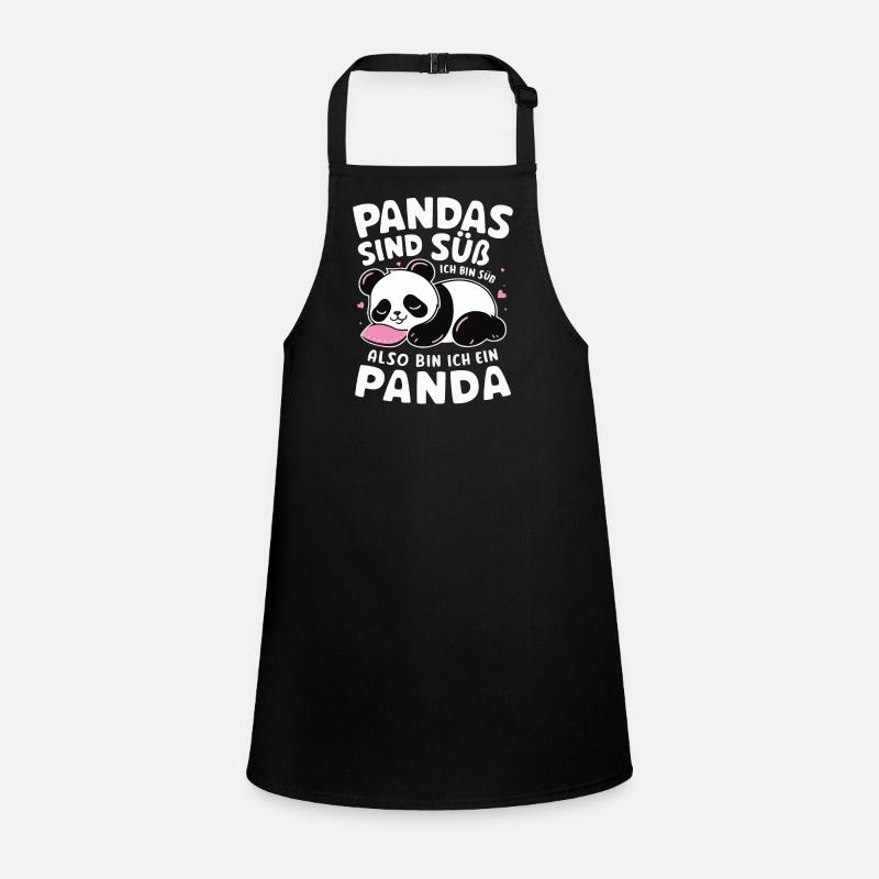 Panda Panda Bear Pandas Children's Apron