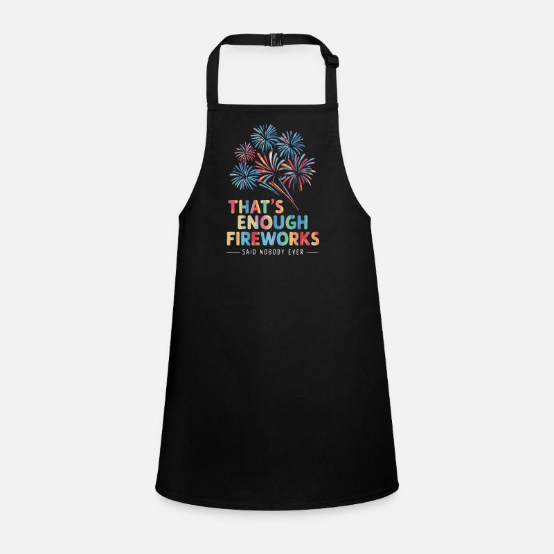 Pyrotechnics Fireworks Pyrotechnics Children's Apron