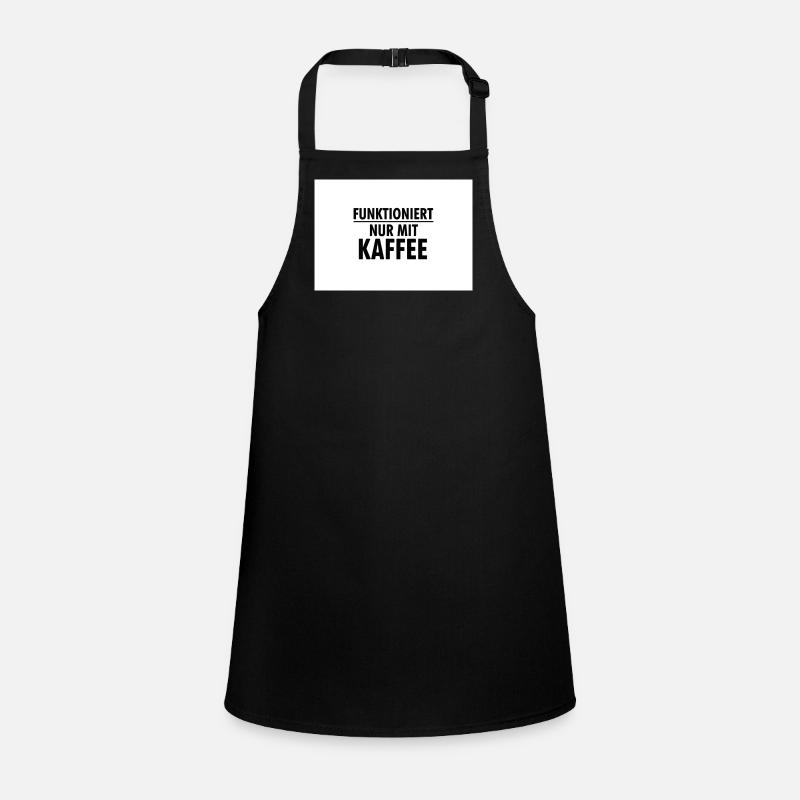 Works only with coffee Children's Apron