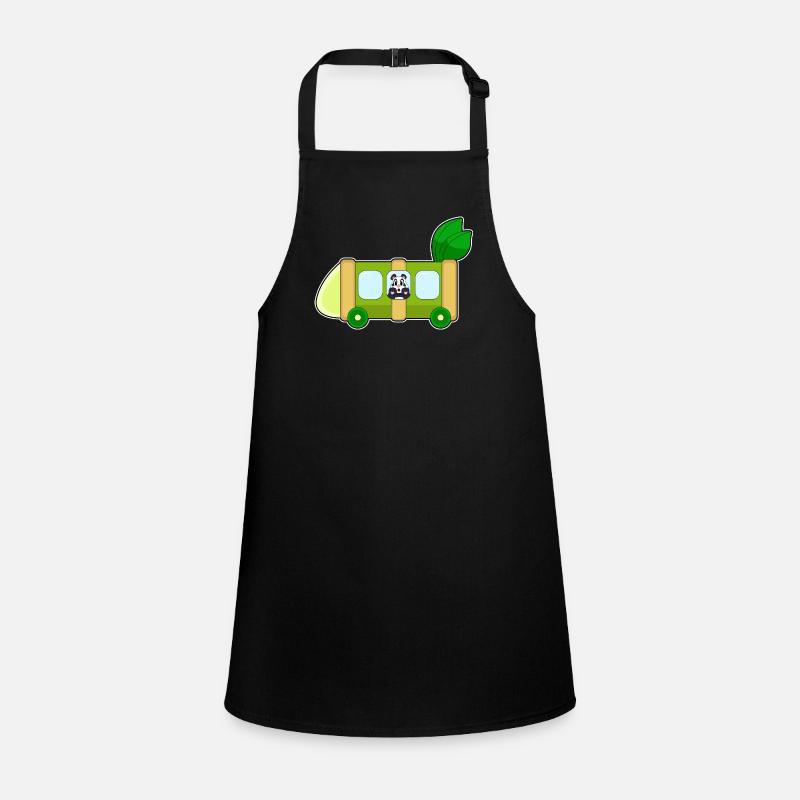 Bus scolaire Panda Bamboo Tablier Enfant