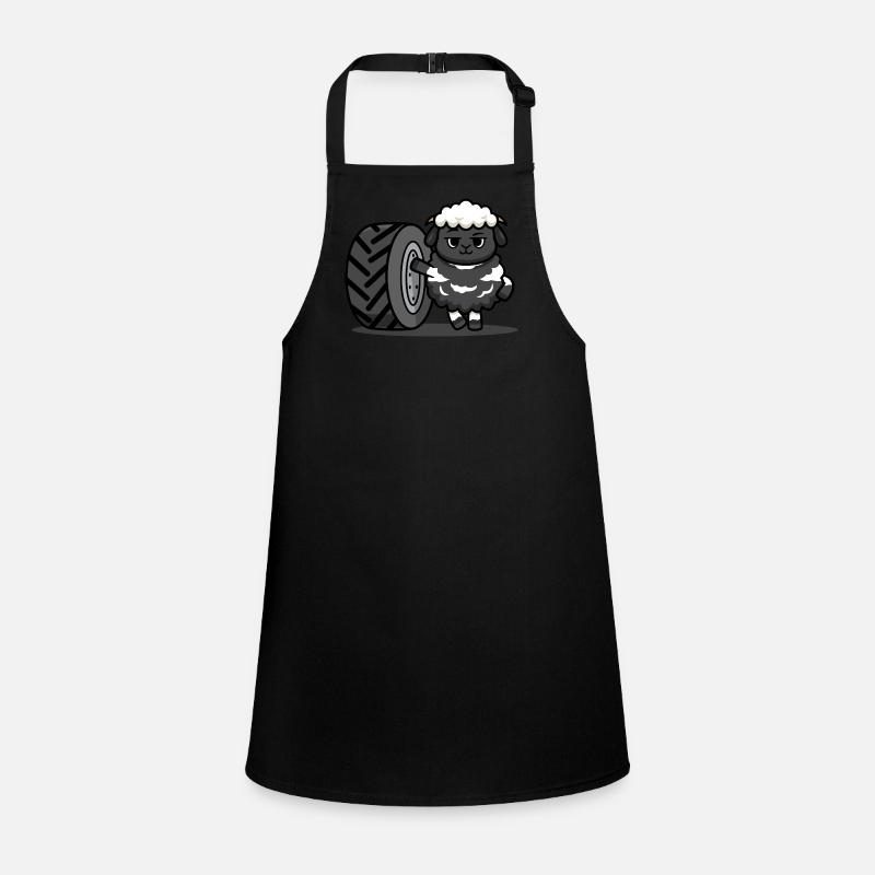 Tractor sheep Children's Apron