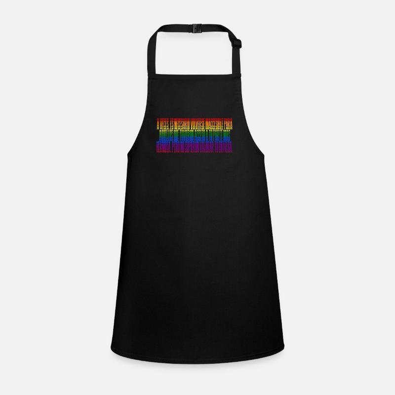 To love without depending Children's Apron