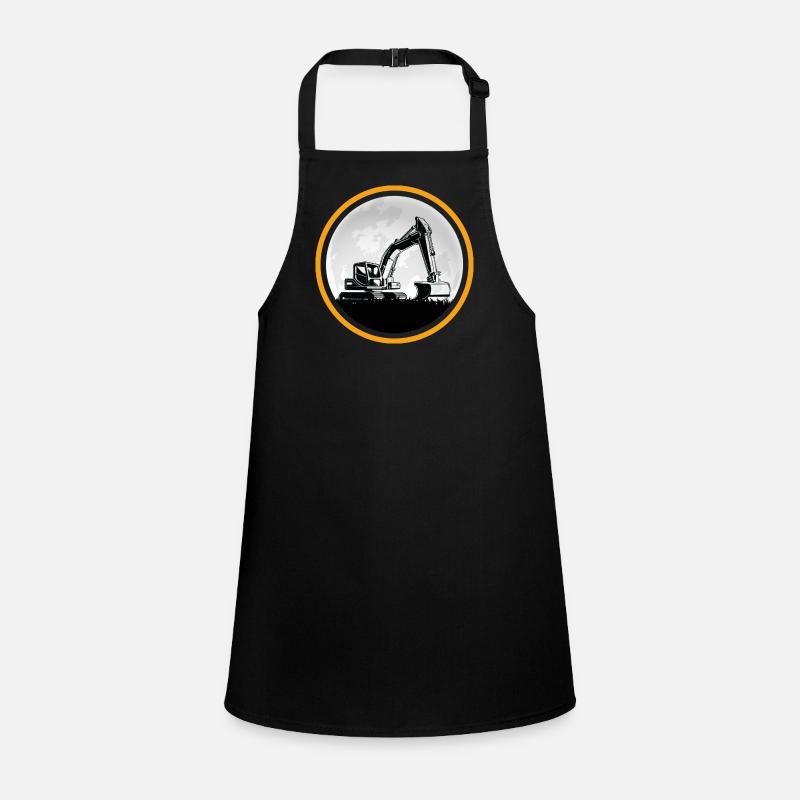Bagger Baggerfahrer Baustelle Baggerschaufel Schürze für Kinder