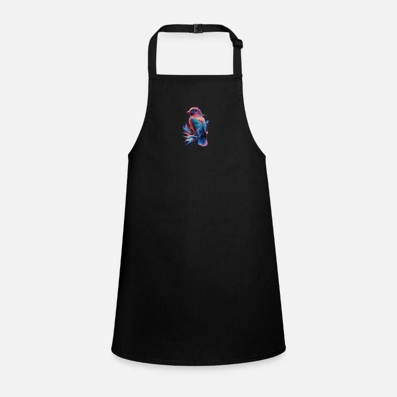Perroquet radieux - Élégance tropicale Tablier Enfant