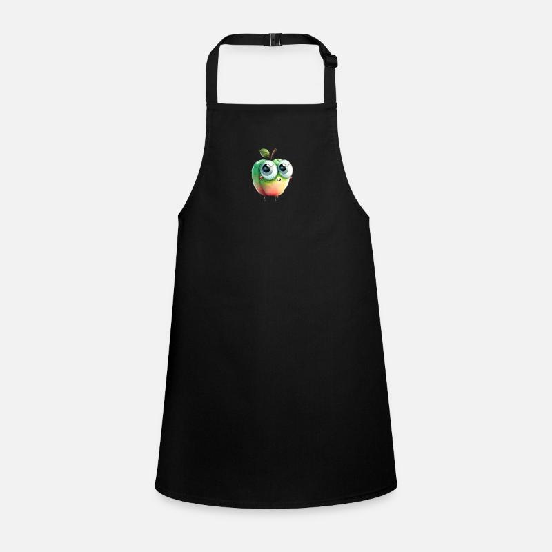 Personnage de pomme douce avec des yeux googly Tablier Enfant