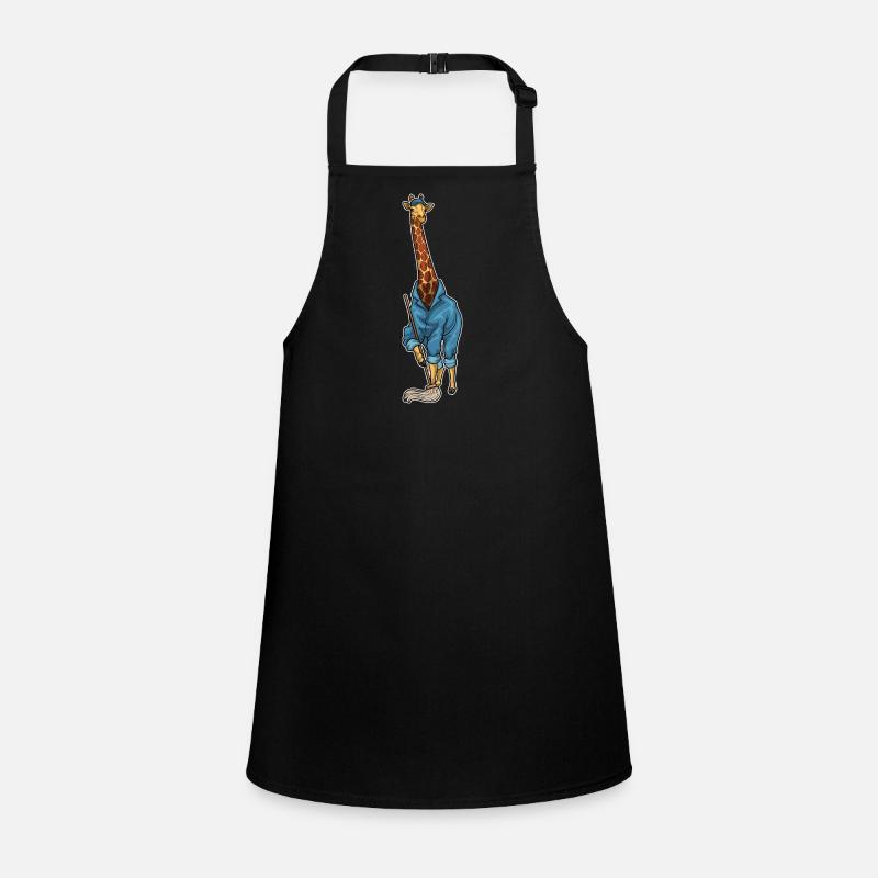 Giraffe Cleaner Mop Children's Apron
