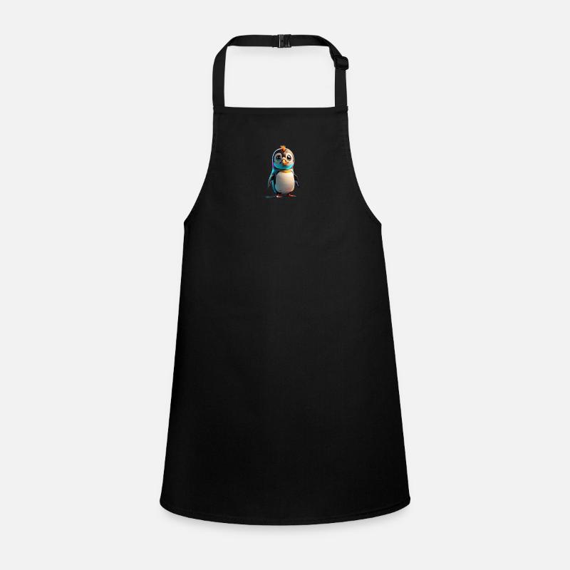 Robot Penguin Children's Apron