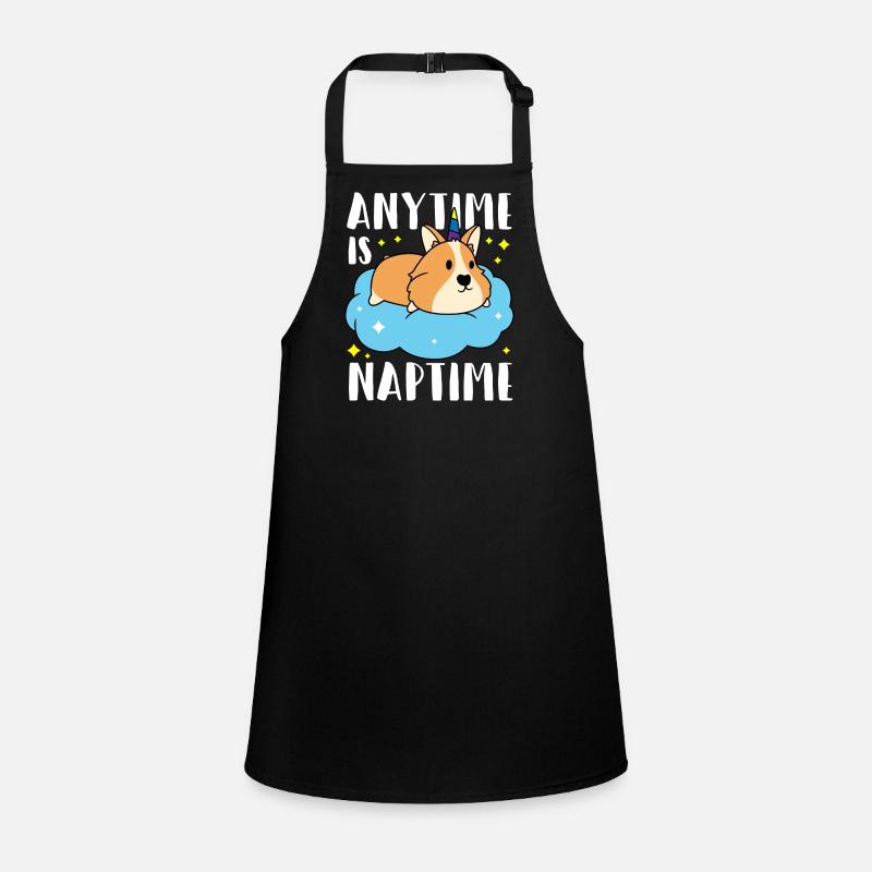 Corgi Licorne sommeil - Nap Time Tablier Enfant