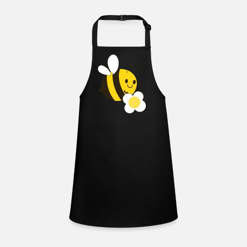 Biene mit Blume Schürze für Kinder