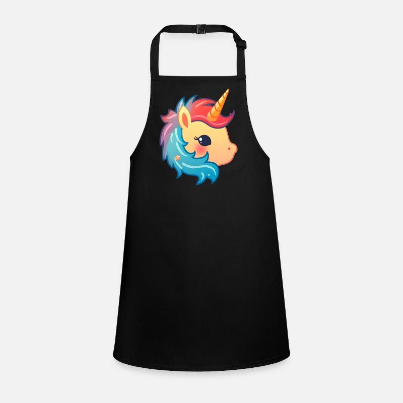 Licorne mignonne | Conception de licorne | Illustration Tablier Enfant