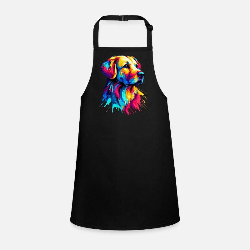 Labrador Golden Retriever Dog Children's Apron