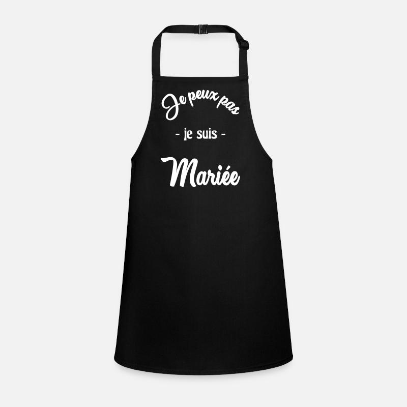 MARIEE. FUTURE MARIEE Tablier Enfant