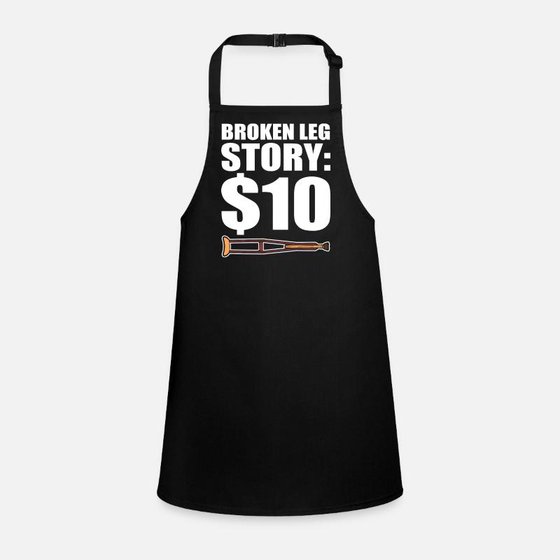 Broken leg Children's Apron