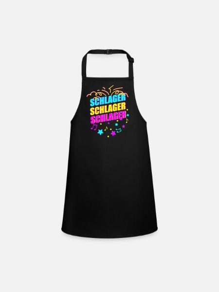 Hit - Children's Apron - black - Front