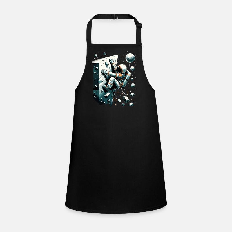 Bouldering Astronaut Spaceman Gift Children's Apron