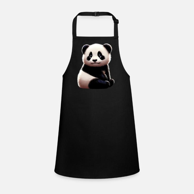Panda Schürze für Kinder