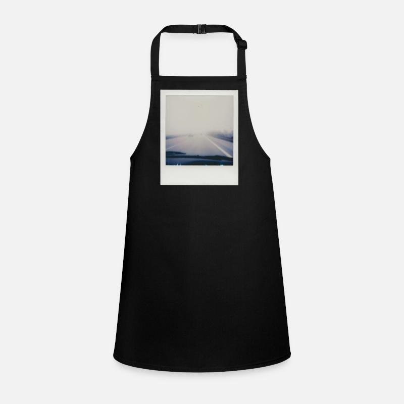 Foggy highway Children's Apron
