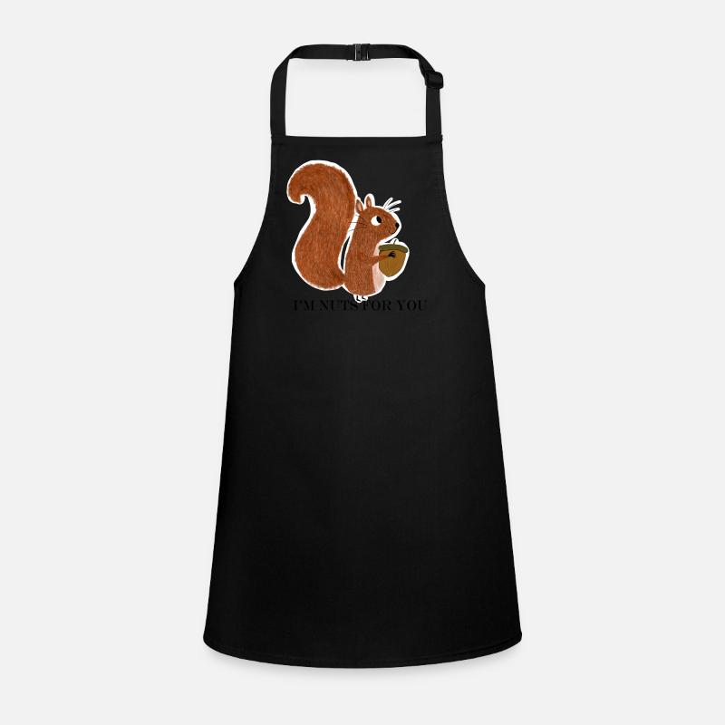 Squirrel with acorn Children's Apron