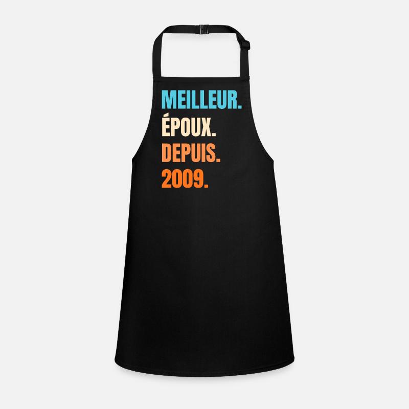 Best Husband Since 2009 Gift Husband Children's Apron