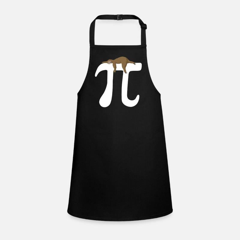 Math Sloth Pi Schürze für Kinder