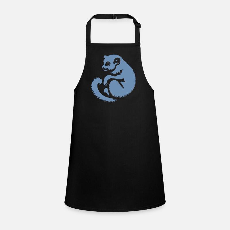 Loris Slowlori Silhouette Mammifère Tablier Enfant